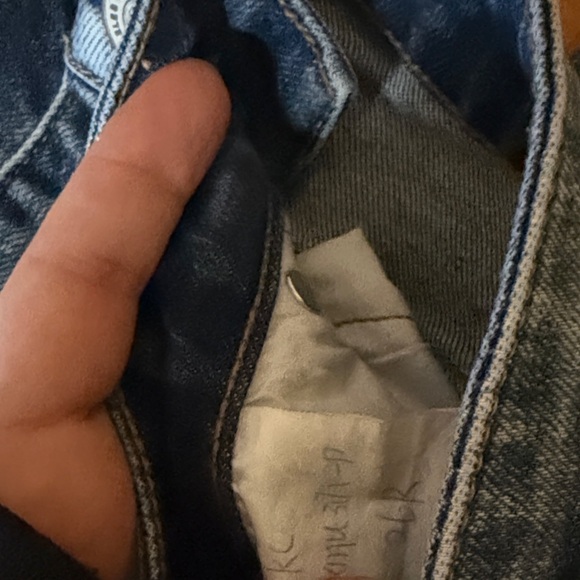 Kancan Dark Wash Distressed Jeans 26R - Picture 3 of 6